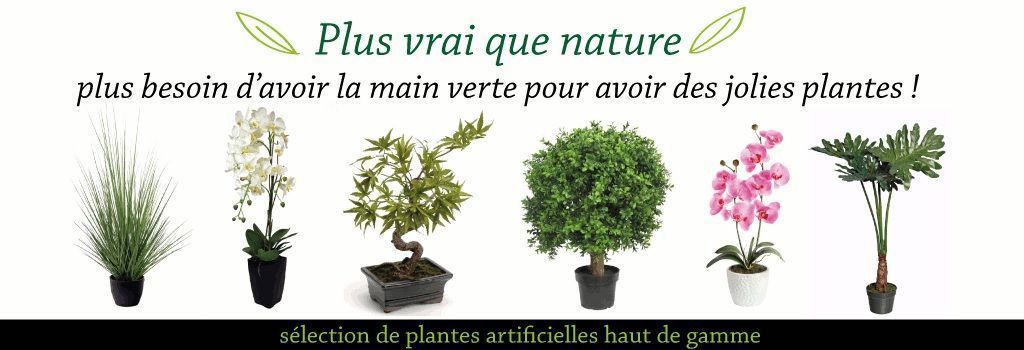 Des plants artificiels plus vrais que nature !  : evenenement shopping sur Jardindeco.com