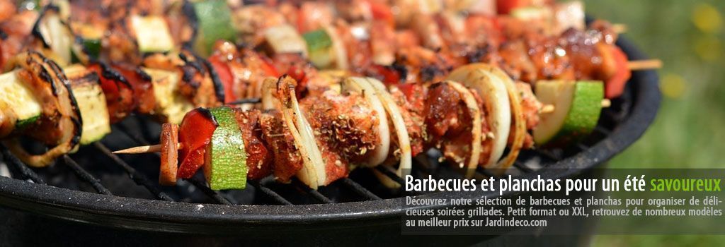 Nos barbecues et planchas pour un été équipé ! : evenenement shopping sur Jardindeco.com