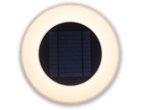 Applique murale ronde recharge solaire Wally (27 cm de diamètre)