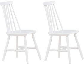 Chaise en bois Lönneberga (Blanc)