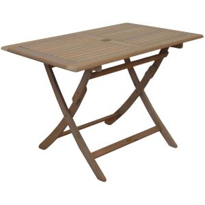 Table rectangulaire en acacia 110 x 70 cm Sophie