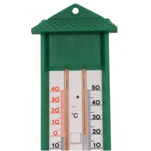 Thermomètre digital en plastique Albi (Vert)