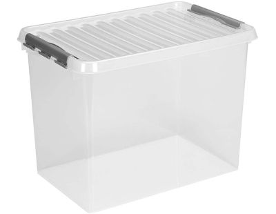 Boîte de rangement en plastique Q-line (72 litres)