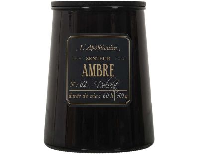 Bougie parfumée Alchimiste 16 cm (Senteur ambre)