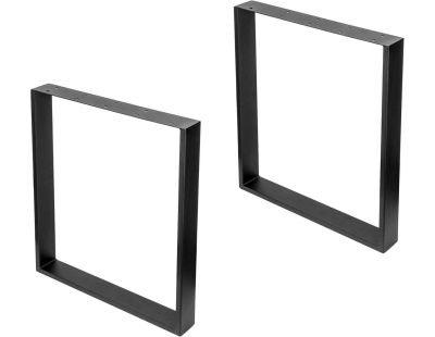 Pieds rectangulaires pour table Square (Noir)
