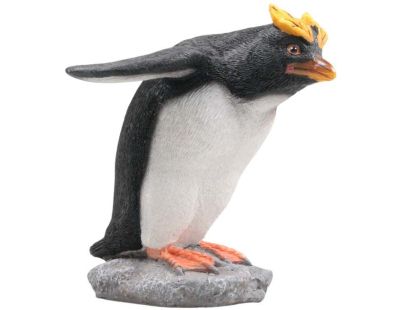 Pingouin huppé en résine (Plonge)