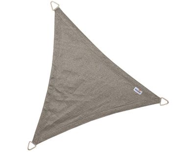Voile d'ombrage triangulaire Coolfit anthracite (5 x 5 x 5 m)
