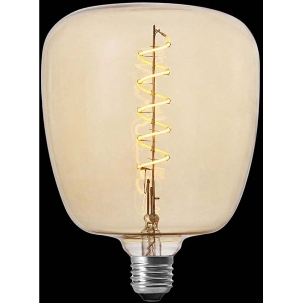 Ampoule carrée LED ambré 14 cm - CMP-1795