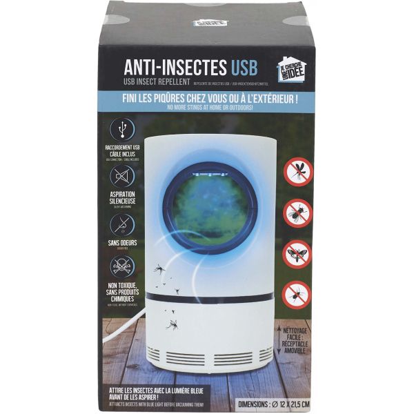 Anti-moustique technologie lumière bleue - 5