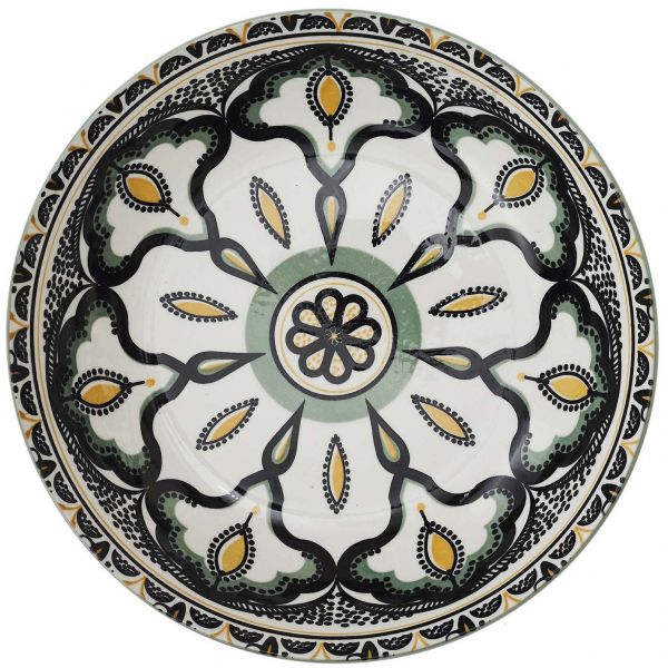 Assiettes en porcelaine décorée Mandala (Lot de 6) - 29,90