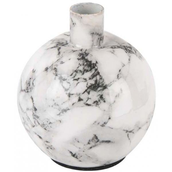 Bougeoire effet marbre 10 x 10 cm Marble