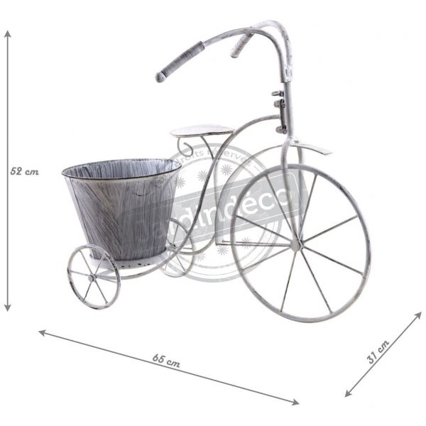 Cache-pot en forme de vélo - AUBRY GASPARD