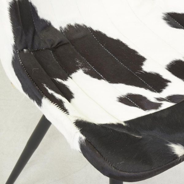 Chaise en peau de vache véritable - AUBRY GASPARD