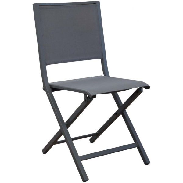 Chaise pliante en aluminium Ida (Lot de 2) - PRL-1243