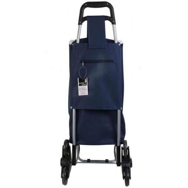 Chariot shopping en polyester 6 roues - 23,90