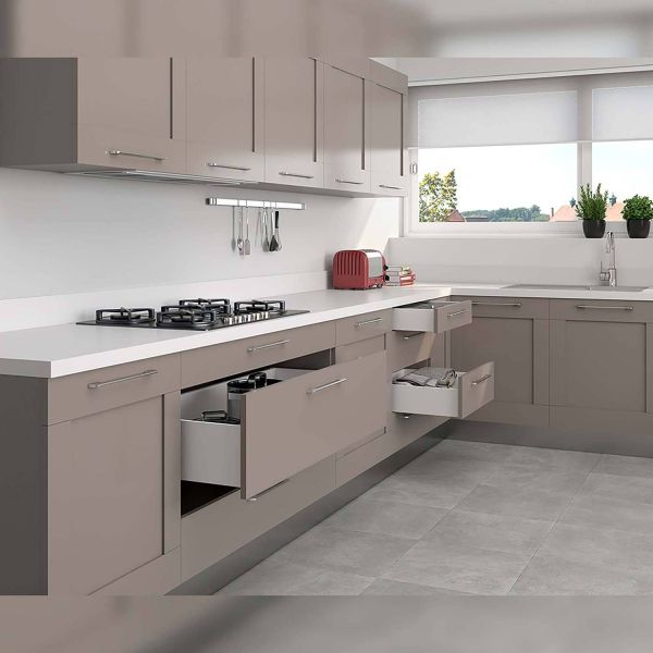 Kit tiroir blanc meuble cuisine et salle de bain Concept - 57,90