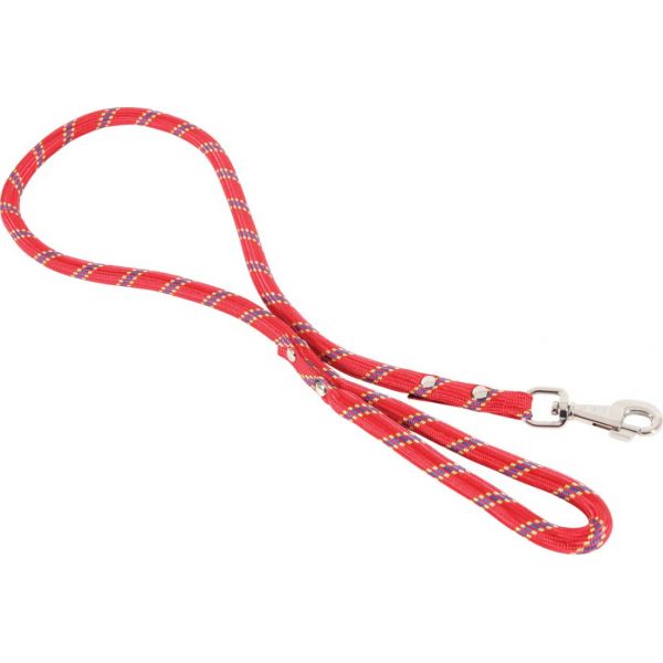 Laisse nylon corde 13 mm rouge