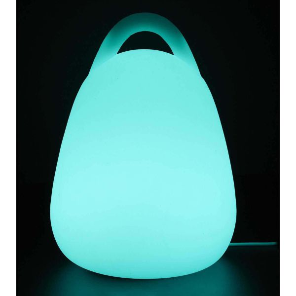 Lampe extérieur en polyéthylène avec poignée et télécommande - 8