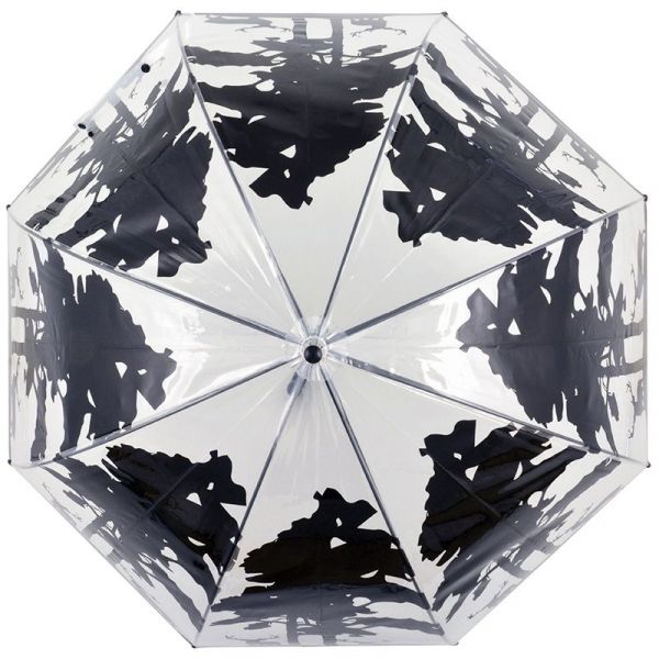 Parapluie transparent noir - ESS-0939
