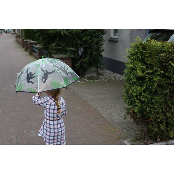 Parapluie transparent singe pour enfant - ESS-0938