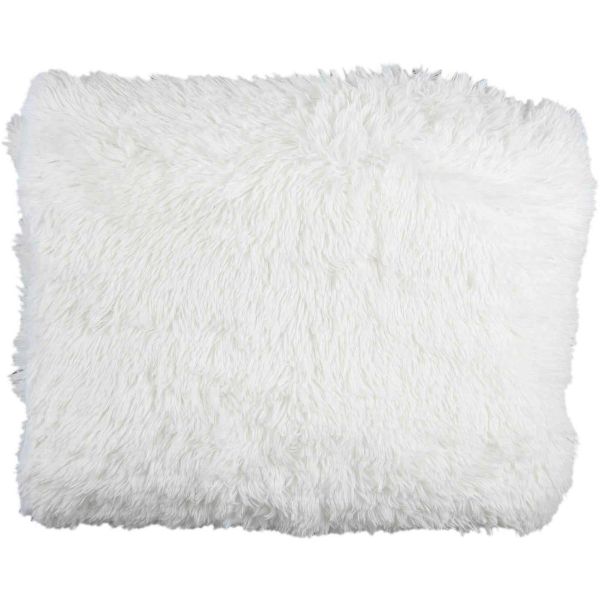 Parure de lit en polyester imitation fourrure poils longs 220 x 240 cm - 49,90
