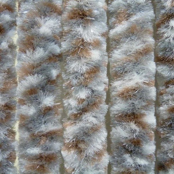 Rideau de porte en fibres synthétiques Chenilles - MOREL