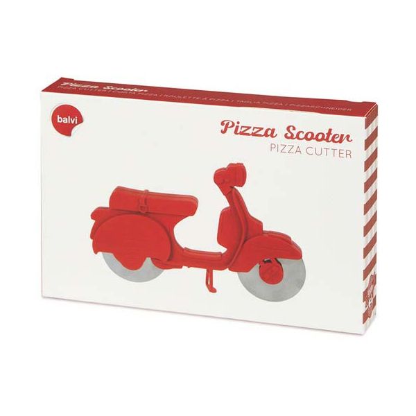 Roulette à pizza en plastique Scooter - BAL-0226