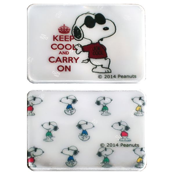 Set de 2 stickers réfléchissants Snoopy