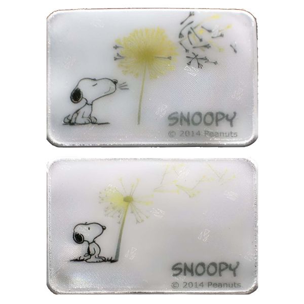 Set de 2 stickers réfléchissants Snoopy