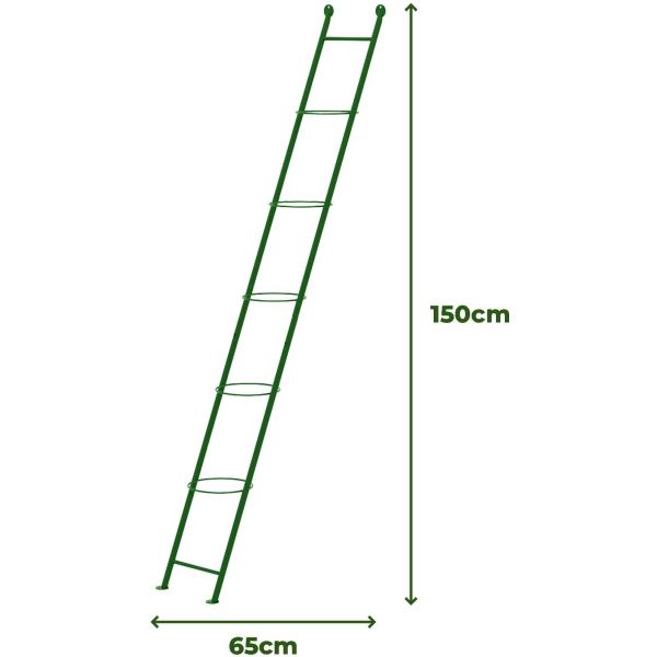 Support à plantes en acier Ladder - KOM-0151
