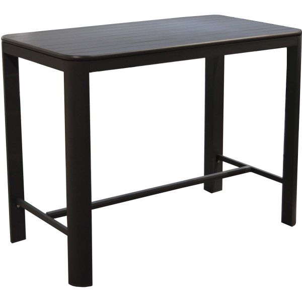 Ensemble table et 4 chaises de bar en aluminium  Eos - PRL-1354