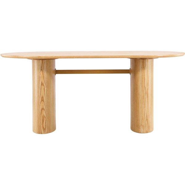 Table de repas ovale 140 x 90 cm Isolde - VEN-0588