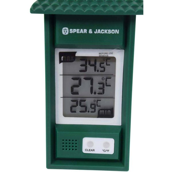 Thermomètre digital en plastique Lyon - SPR-0169