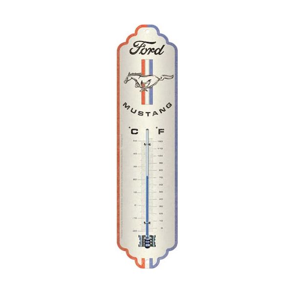 Thermomètre en métal Pub 28 x 6.5 cm