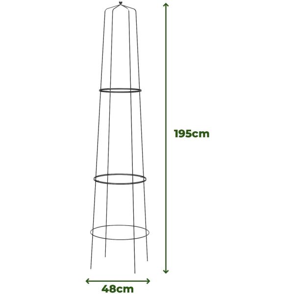 Treilli en acier Tower (Lot de 2) - 119