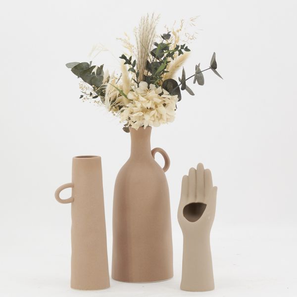 Vase en céramique terracotta - 5