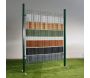 Bande brise-vue en résine tressée pour clôture rigide 19 x 255 cm - FPH-0109