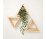 Casier à bouteilles triangulaire en pin Prisma - 6