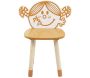 Chaise en bois pour enfant Monsieur madame - CMP-4657