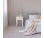 Chevet en bois blanc Victoria - THE HOME DECO FACTORY