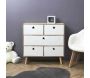 Commode bicolore pour enfants Like a star - THE HOME DECO KIDS