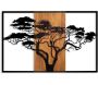 Décoration murale en bois et métal Acacia Tree - 89,90