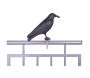 Epouvantail corbeau pour éloigner les pigeons - ESS-0973