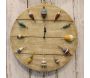 Horloge en bois Bouchons 40 cm - BATELA