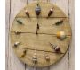 Horloge en bois Bouchons 40 cm - 5