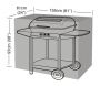 Housse de protection barbecue rectangulaire - GAA-0117