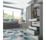 Kit tiroir anthracite meuble cuisine et salle de bain Concept - EMUCA