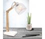 Lampe de bureau style industriel métal et bois - 7