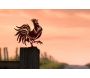 Oiseau sur pique coq gaulois emblème de la France - MET-0124
