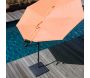 Pied en béton gris pour parasol Pagode ou Eco 50 Kg - PRL-1327